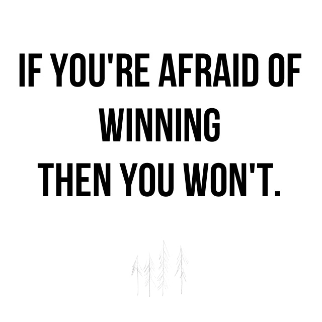 Afrid-of-winning