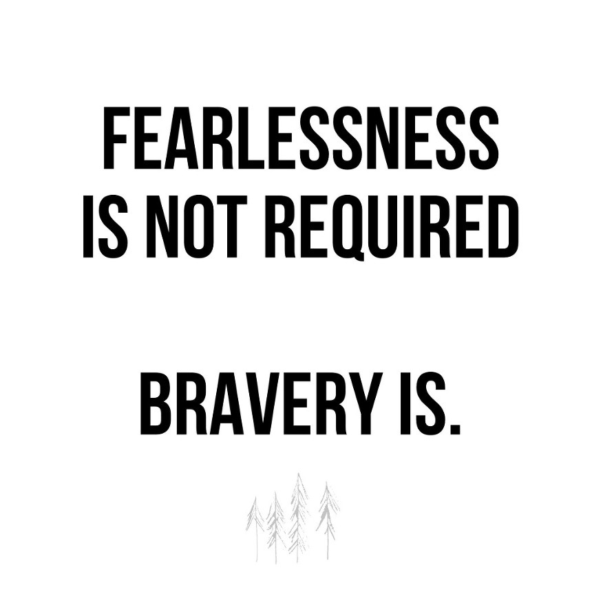 fearlessness, bravery
