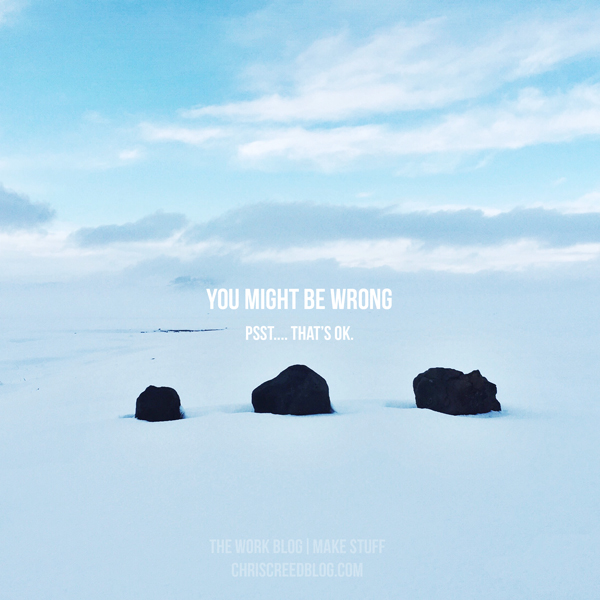 Be-wrong, entrepreneuer, chris creed, how to figure out next steps